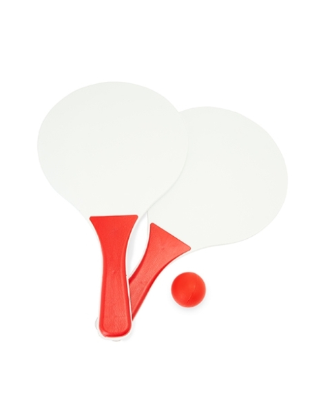 Racchette da spiaggia set personalizzato Roly Feroe
